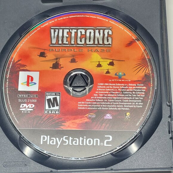 Vietcong Purple Haze Playstation 2 PS2 complete cib video game - Picture 6 of 9